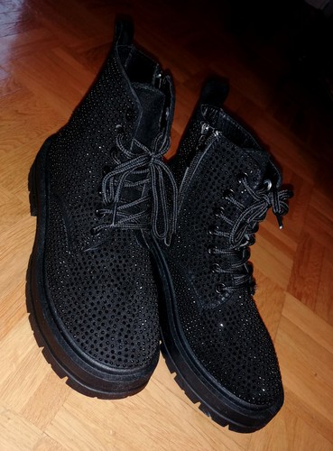 Stiefeletten boots schwarz - stiefeletten/boots, *schwarz