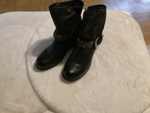 Damen stiefeletten bikerboots - damen,