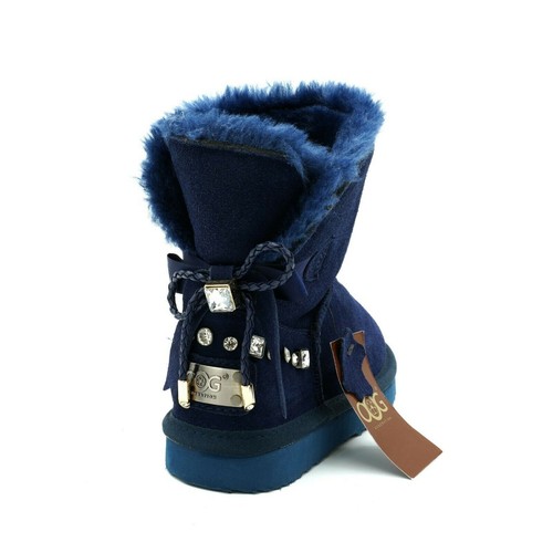 Oog boots leder - oog, kinder