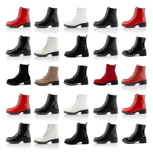 Neu damen stiefeletten biker - neu,