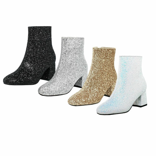 Chunky heels ankle boots - heels,