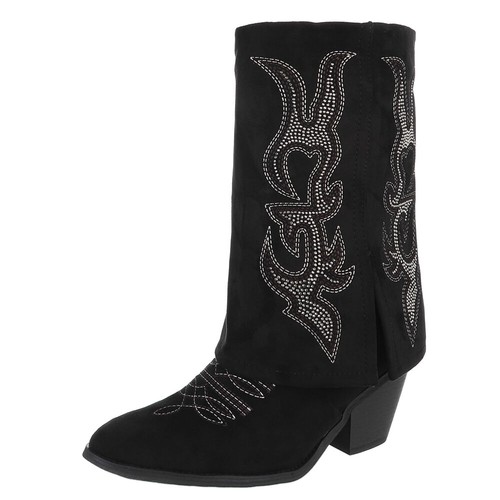 Damen cowboyboots mit strass - cowboyboots,