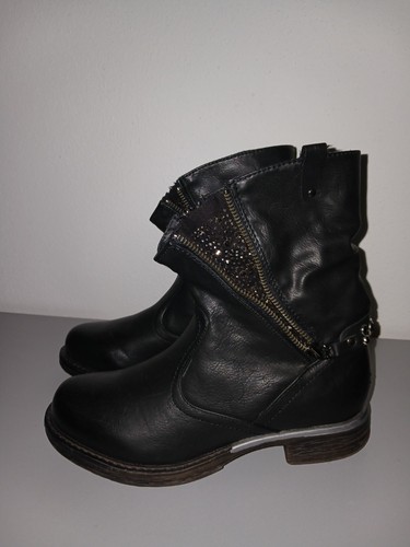 Moderne stiefeletten schwarz - stiefeletten,