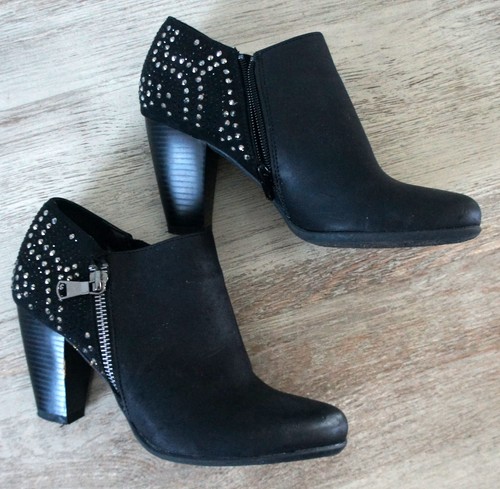 Schwarz stiefeletten graceland - schwarz,