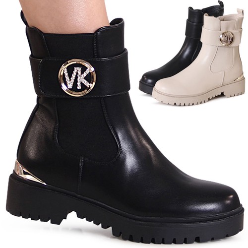 Damen plateau stiefeletten - damen,