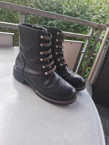 Boots stiefeletten schwarz - boots,